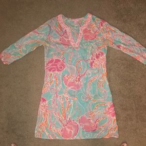 Lilly Pulitzer tunic in Jellies be Jammin